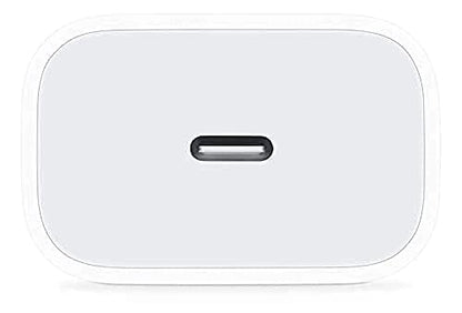 20W USB-C Fast Charger Adapter | Compatible with All USB-C Enabled Devices | White