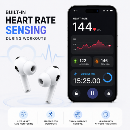 UrbunPods Pro 3 | OG Packing | GPS Tracking | 3D Audio | Under ₹999 | COD India