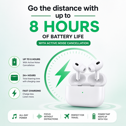 UrbunPods Pro 3 | OG Packing | GPS Tracking | 3D Audio | Under ₹999 | COD India